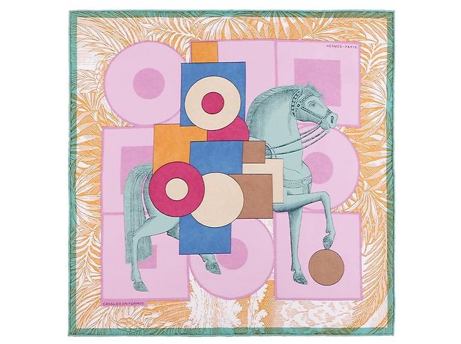 Hermès Cachecol Multicor - vista 7