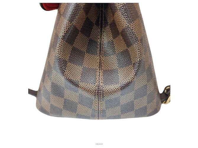 Louis Vuitton Borsa a Spalla Damier Bergamo PM Multicolore - vista 4