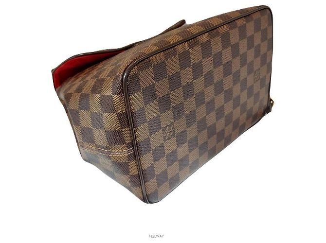 Louis Vuitton Borsa a Spalla Damier Bergamo PM Multicolore - vista 5