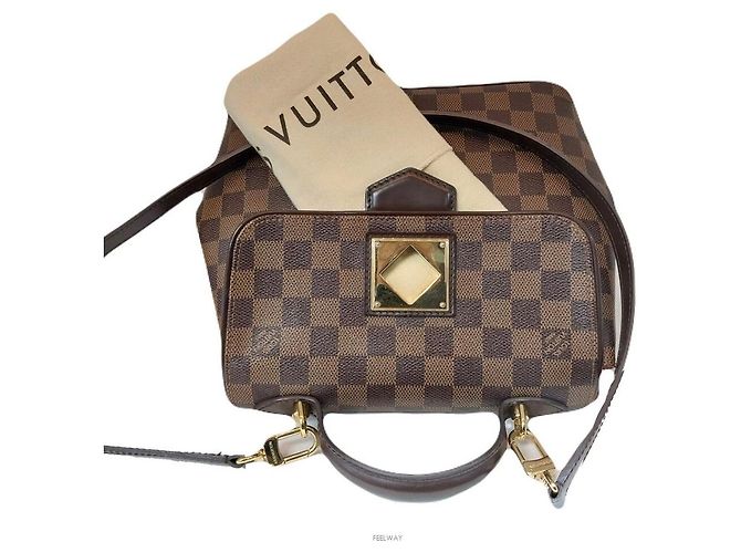Louis Vuitton Borsa a Spalla Damier Bergamo PM Multicolore - vista 7