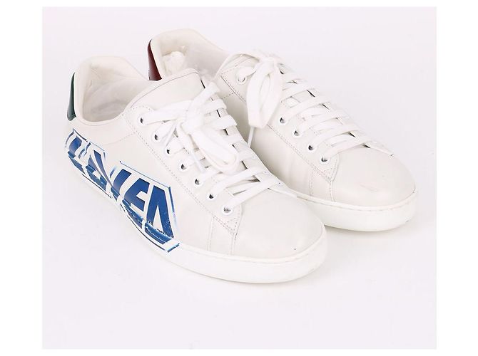 Gucci Sneakers da uomo con logo LOVED Bianco - vista 4