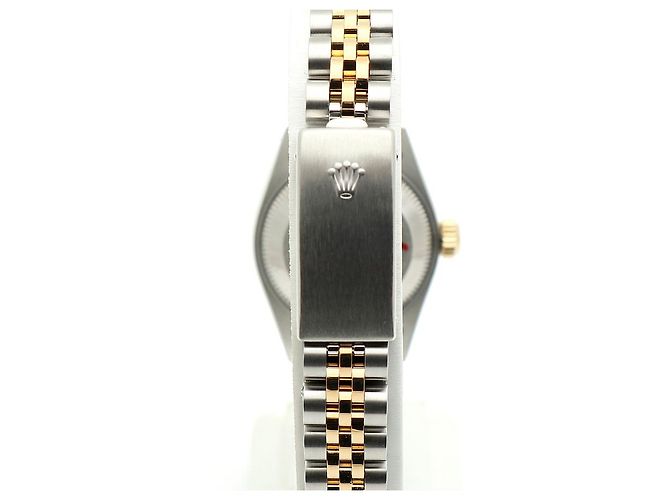 Rolex Reloj combo para mujer Datejust Champagne Gold Deck Motif Dial Dorado - vista 7