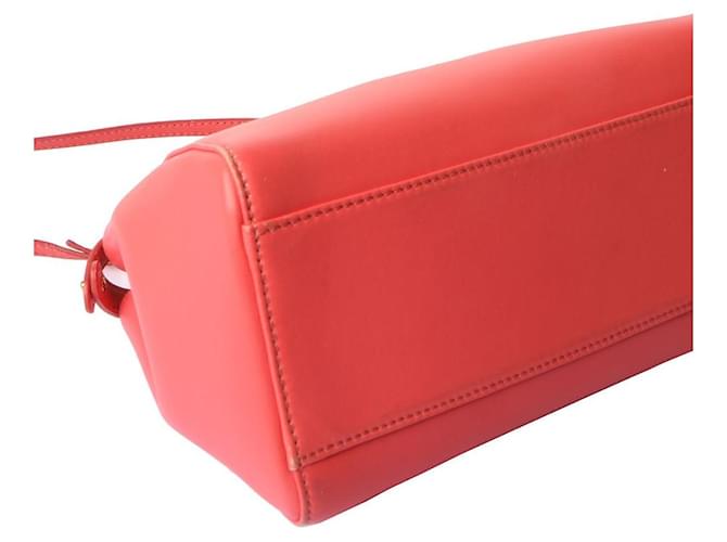 Fendi Mini borsa a tracolla Peekaboo Rosso - vista 4