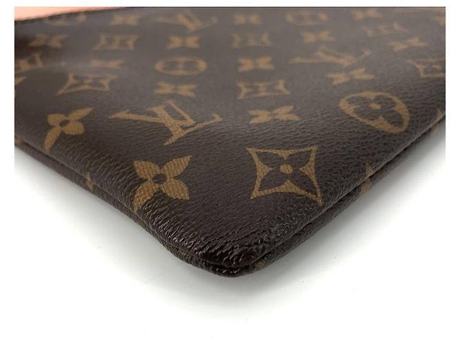 Louis Vuitton Monogram Rose Daily Clutch Bag Schwarz - Ansicht 6