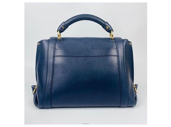 Salvatore Ferragamo Borsa Tote Ferragamo Sofia Medium Susanna Blu - vista 2