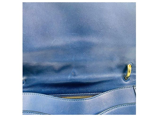 Salvatore Ferragamo Borsa Tote Ferragamo Sofia Medium Susanna Blu - vista 6
