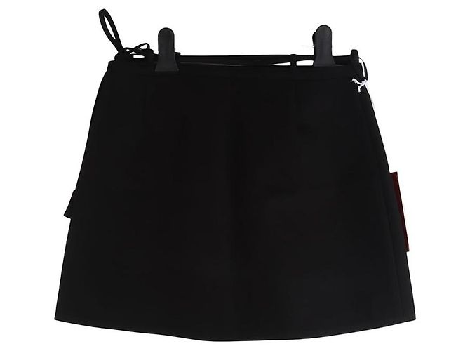 Gucci Minifalda de algodón gabardina Season Talla Negro - vista 2