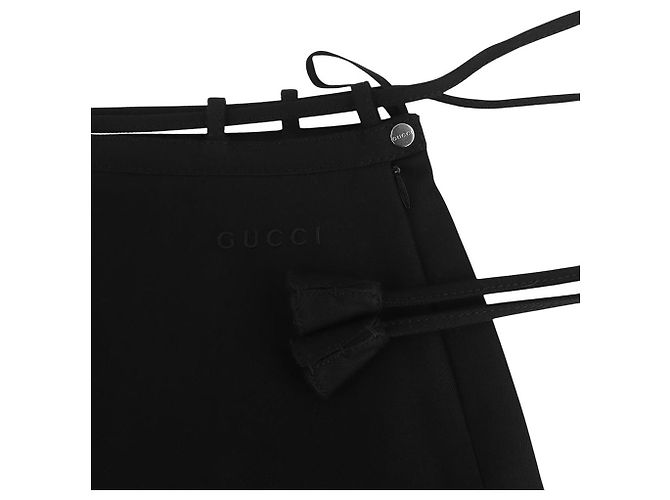 Gucci Minifalda de algodón gabardina Season Talla Negro - vista 3