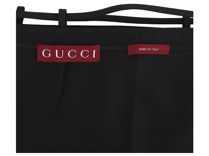 Gucci Minifalda de algodón gabardina Season Talla Negro - vista 6
