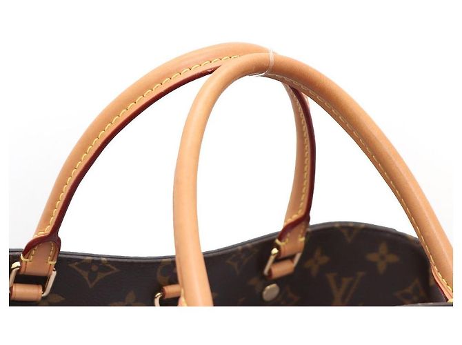 Louis Vuitton Borsa Tote e Borsa a Spalla Montaigne GM in Canvas Monogram Multicolore - vista 4