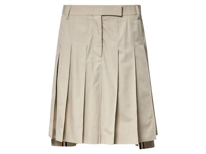 Thom Browne Falda plisada de algodón - vista 3
