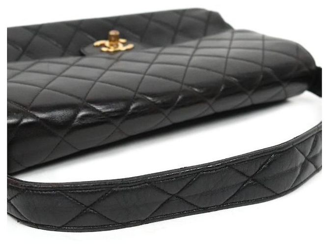 Chanel Borsa a tracolla reversibile trapuntata nera Nero - vista 6