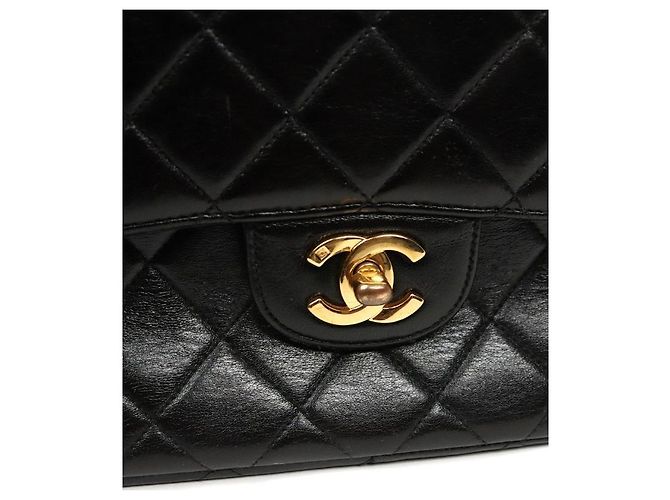 Chanel Borsa a tracolla reversibile trapuntata nera Nero - vista 7