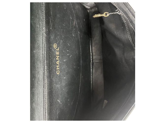 Chanel Borsa a tracolla reversibile trapuntata nera Nero - vista 8