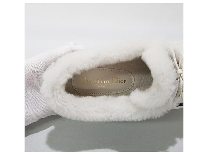 Dior Sneakers con platform e da lavoro Shearing Argento - vista 7