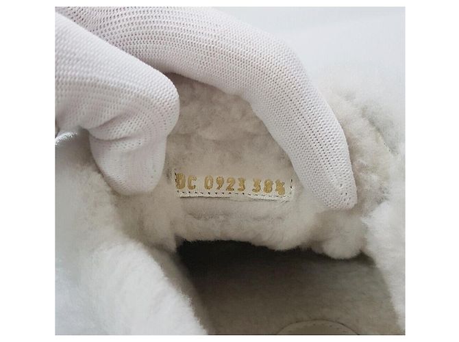 Dior Sneakers con platform e da lavoro Shearing Argento - vista 8