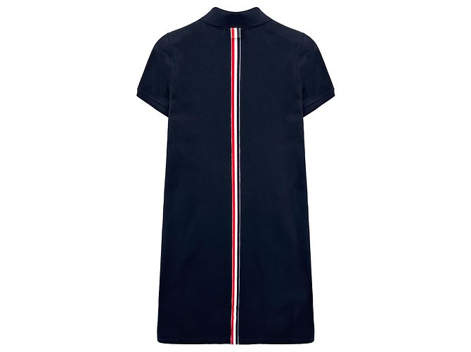 Thom Browne Vestido de cuello a rayas para mujer Azul - vista 9