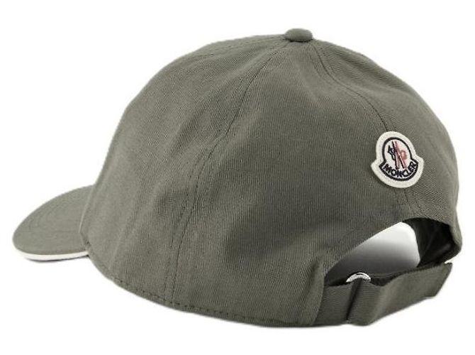 Moncler Cappellino da baseball in cotone - vista 5