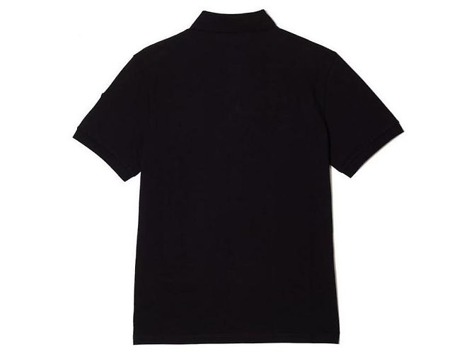 Moncler Polohemd aus Baumwollpiqué mit Logo Schwarz - Ansicht 4