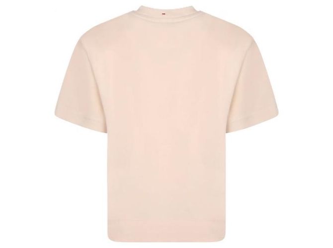 Moncler Baumwoll-T-Shirt mit besticktem Logo - Ansicht 4