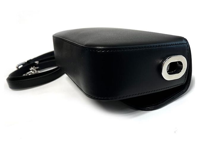 Gucci Mini Borsa a Spalla GG in Pelle Nera AABSG Multicolore - vista 11
