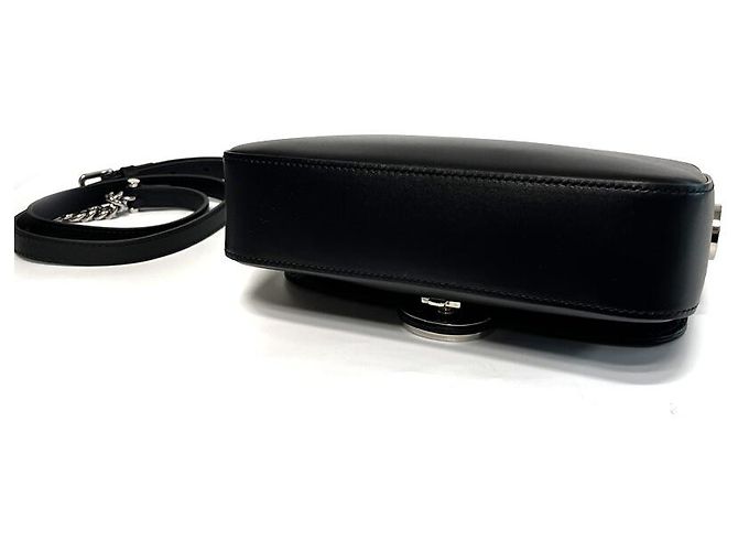 Gucci Mini Borsa a Spalla GG in Pelle Nera AABSG Multicolore - vista 9