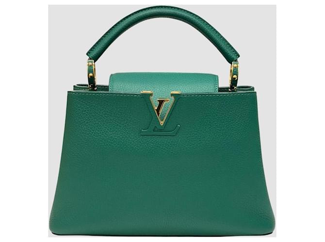 Louis Vuitton Capucines BB Green Verde - vista 2