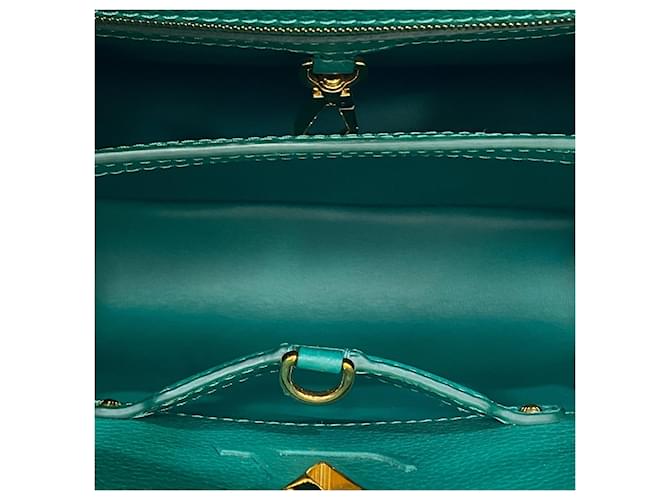 Louis Vuitton Capucines BB Green Verde - vista 6