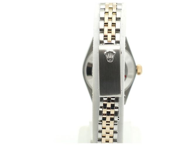Rolex Orologio Vintage Datejust da Donna Combi Non Utilizzato Champagne Gold D'oro - vista 7