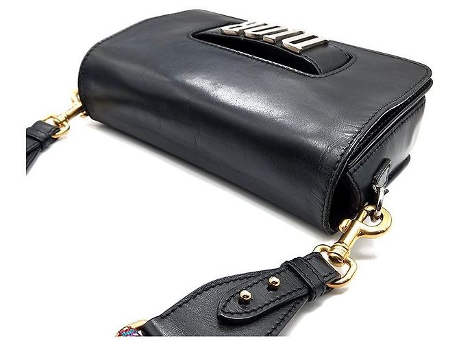 Borsa con patta Christian Dior Revolution Nero - vista 6