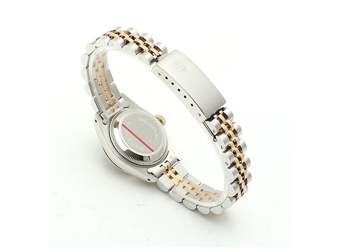 Rolex Relógio Datejust Feminino Combinação Borgonha com Diamantes Aftersetting Vermelho - vista 17