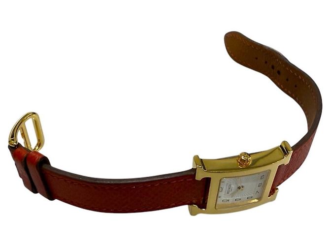 Hermès Orologio da donna Hour Gold D'oro - vista 4