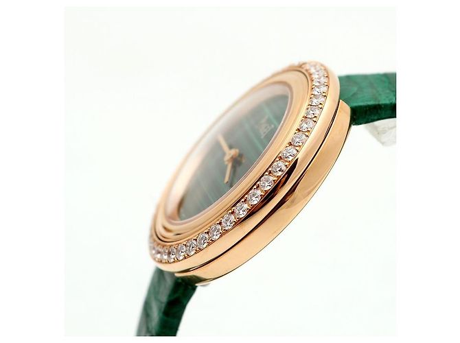 Piaget Possession Damenuhr Roségold Malachit Diamant Pink - Ansicht 13