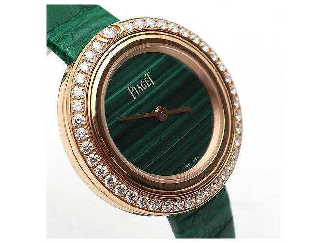 Piaget Possession Damenuhr Roségold Malachit Diamant Pink - Ansicht 15