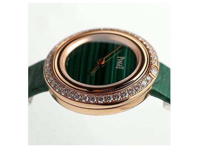 Piaget Possession Damenuhr Roségold Malachit Diamant Pink - Ansicht 16
