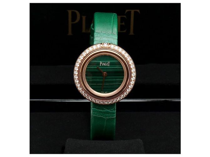 Piaget Possession Damenuhr Roségold Malachit Diamant Pink - Ansicht 2