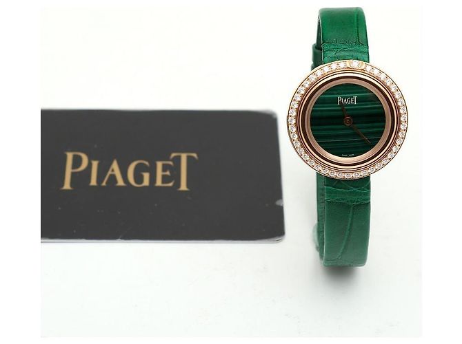 Piaget Possession Damenuhr Roségold Malachit Diamant Pink - Ansicht 4