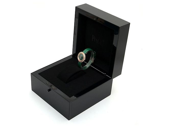 Piaget Possession Damenuhr Roségold Malachit Diamant Pink - Ansicht 5