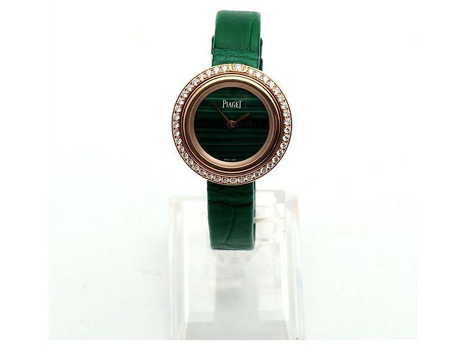 Piaget Possession Damenuhr Roségold Malachit Diamant Pink - Ansicht 6