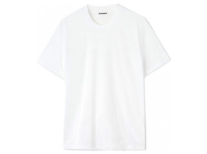 JIL SANDER White Basic T-Shirt Orange - view 13