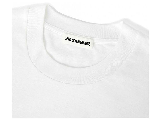 JIL SANDER White Basic T-Shirt Orange - view 15
