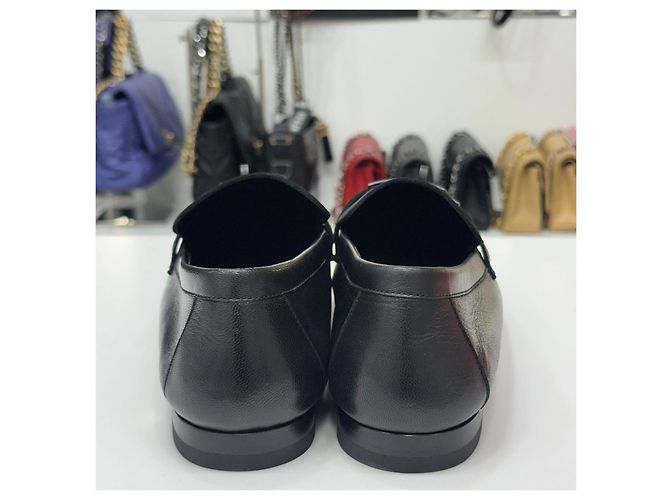 Hermès Mocassini Charlie Black Nero - vista 10