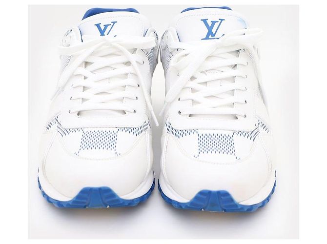 Louis Vuitton Run Away Sneaker Herren Sneaker Schuhe Blau - Ansicht 2