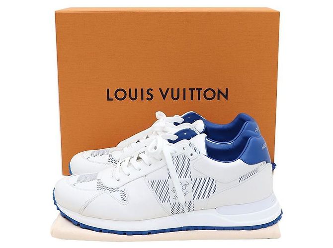 Louis Vuitton Run Away Sneaker Herren Sneaker Schuhe Blau - Ansicht 9