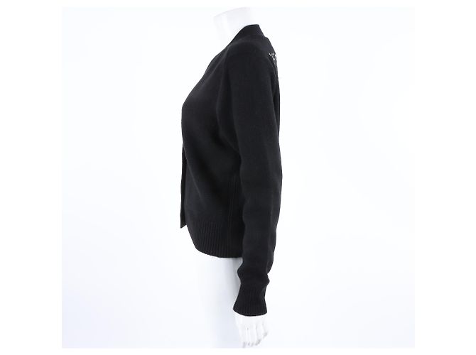 Christian Dior Kaschmir-Cardigan Schwarz - Ansicht 2