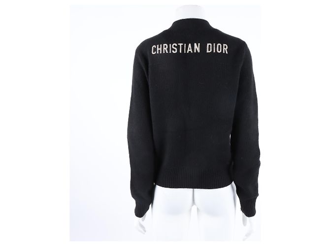 Christian Dior Kaschmir-Cardigan Schwarz - Ansicht 3