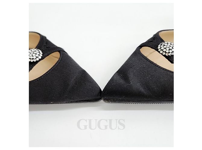 Manolo Blahnik Manolo Satin-Schuhe - Ansicht 2