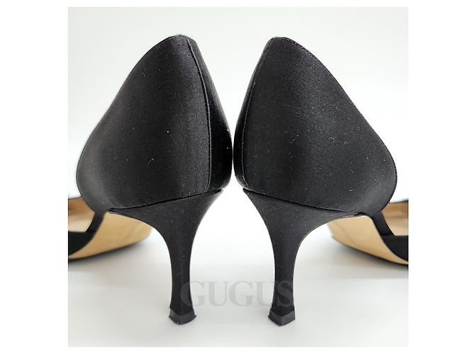 Manolo Blahnik Manolo Satin-Schuhe - Ansicht 3