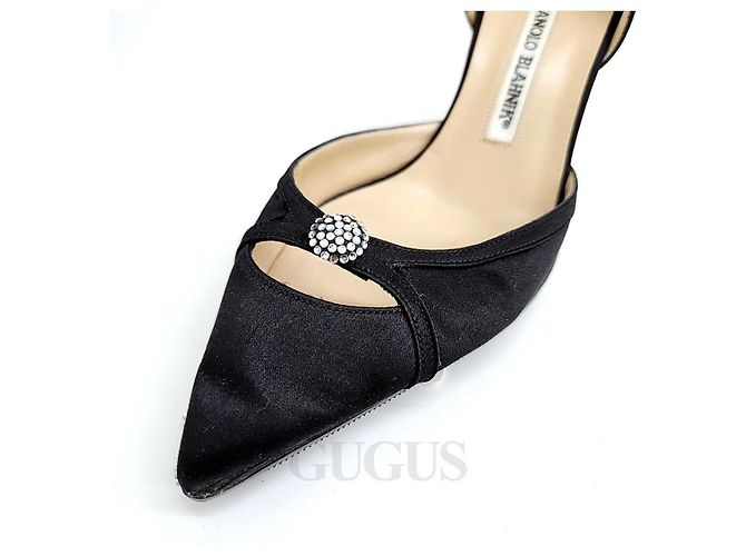 Manolo Blahnik Manolo Satin-Schuhe - Ansicht 5