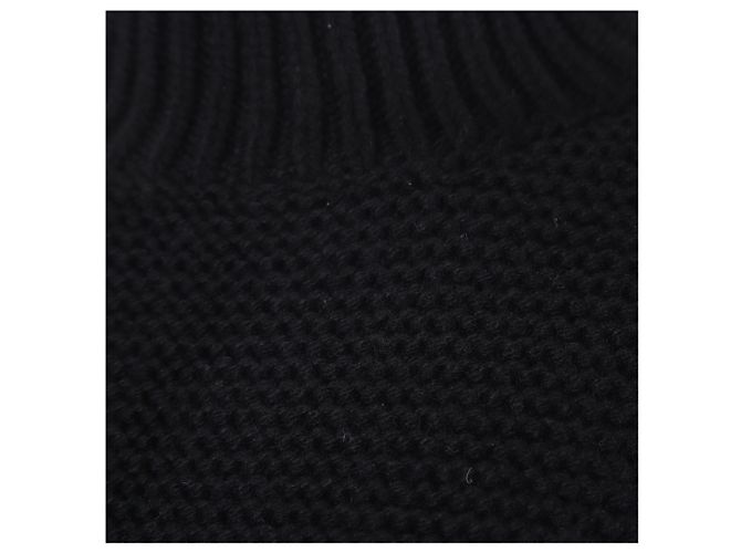 Hermès Top de punto de cachemira Negro - vista 4